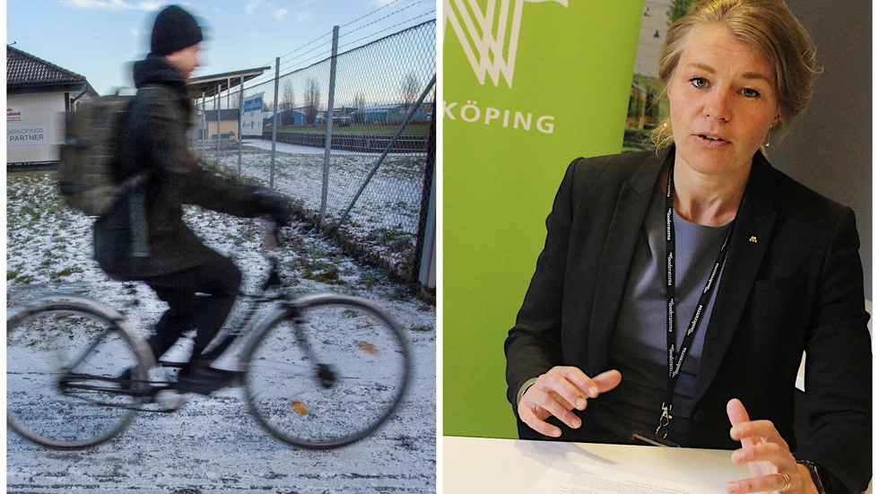 Snöröjningen på cykelbanor har fått kritik nu under vintern. Sophia Jarl (M) menar att tekniska nämnden är underfinansierad.