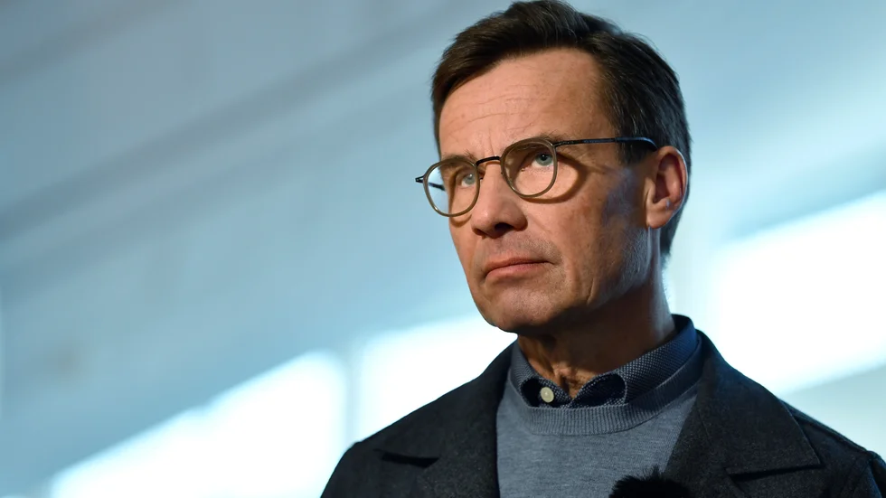 Moderaternas partiledare Ulf Kristersson från Strängnäs. 