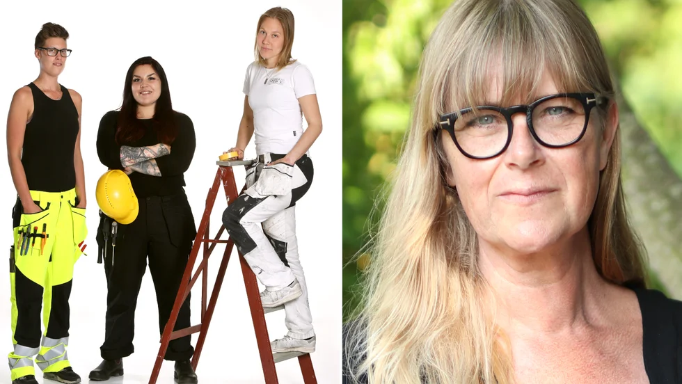 Johanna Söderström är grundare och vd för Mariefredsföretaget Operose som gör arbetskläder för kvinnor. Hon är nominerad till Betonggalans jämställdhetspris. 