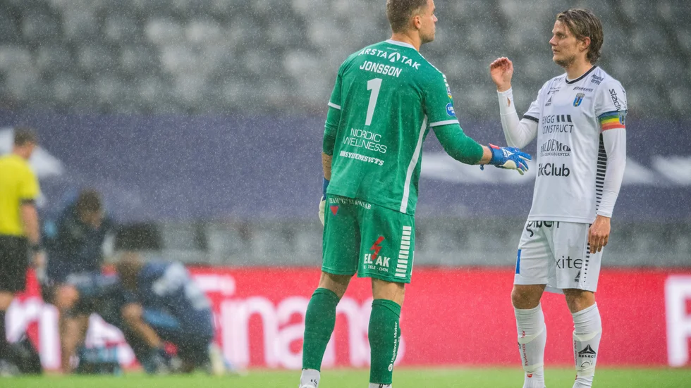 Lukas Jonsson och Tim Björkström.