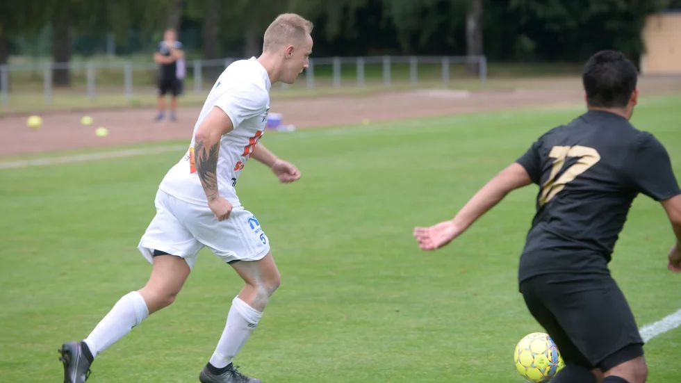 Hannes Andersson, en av ett antal Hargsspelare som missar andra tokviktiga kvalmatchen. 