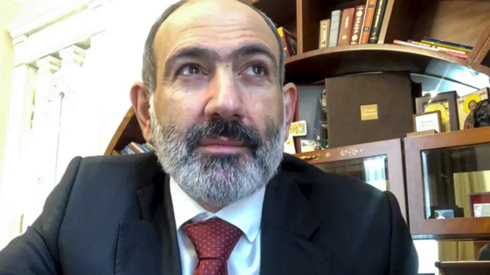 Armeniens premiärminister Nikol Pasjinjan. Arkivbild
