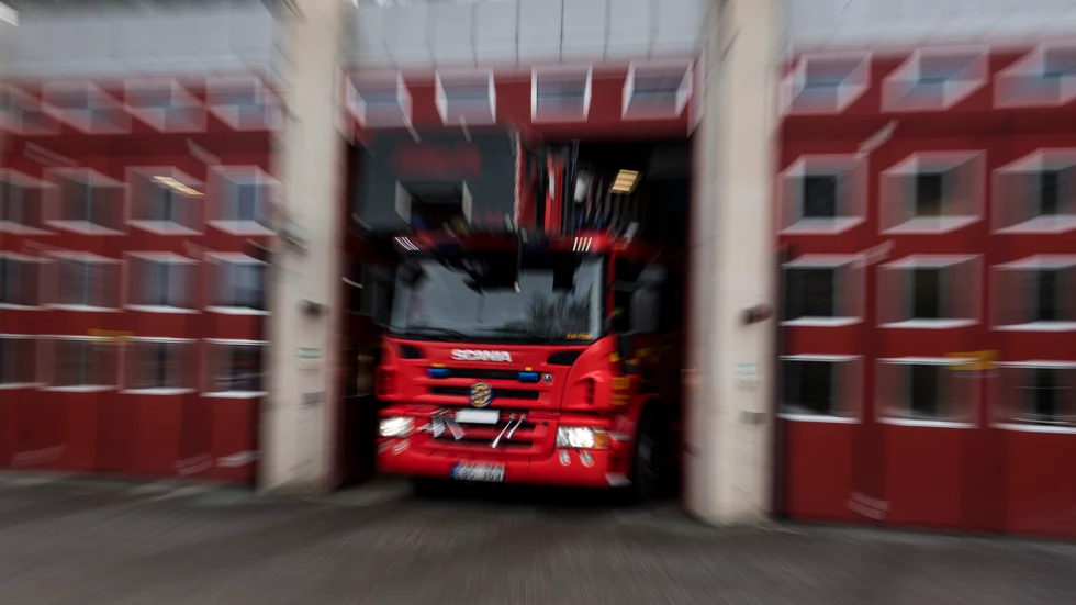 En man avled efter en villabrand utanför Norrköping. Arkivbild.