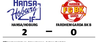 Almor Hansson och Andreas Ronström matchvinnare när Hansa/Hoburg vann