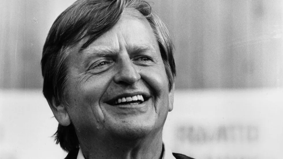 Olof Palme (1927-1986). Han spenderade ofta sina somrar på Fårö.