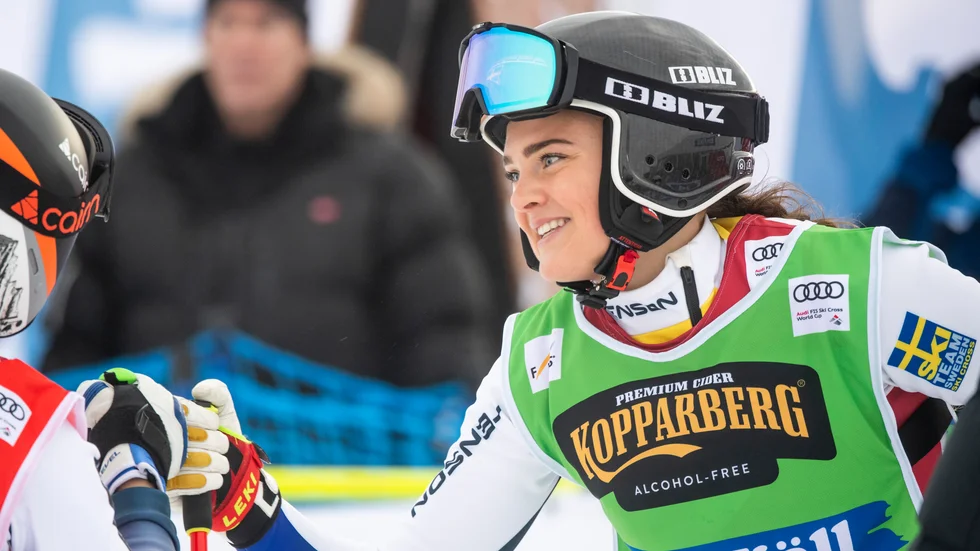 Alexandra Edebo förväntas kunna börja träna snart. Arkivbild.