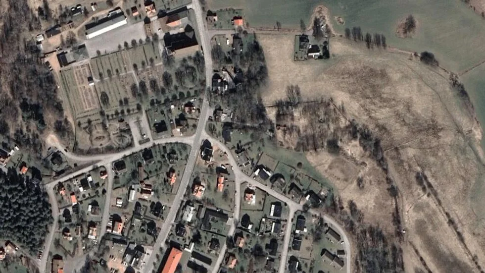 Området kring Klockargårdsgatan 1