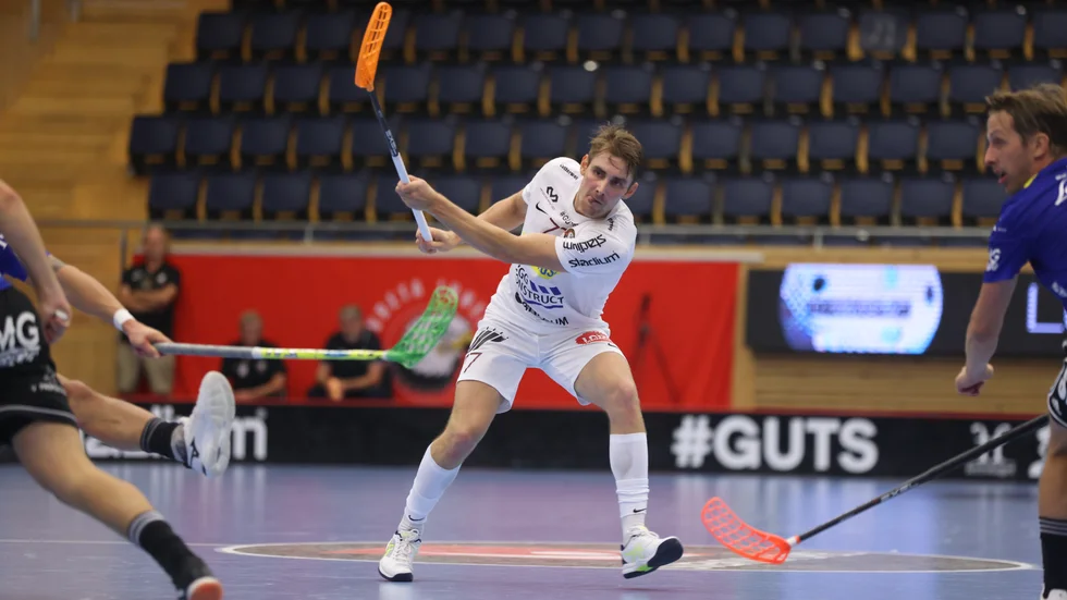 Tobias Gustafsson stod för ett hattrick i sin första match för Storvreta på flera veckor.