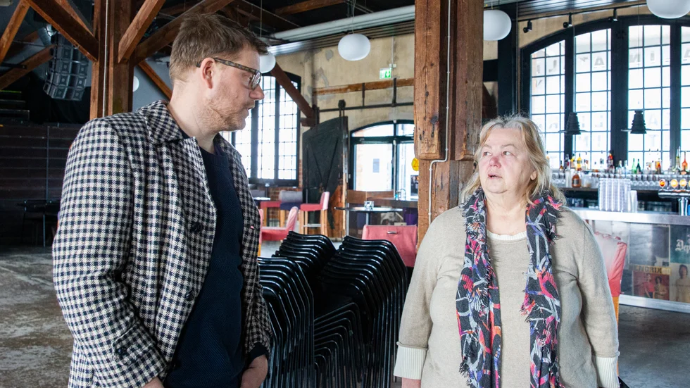 Katalin Varga och hennes kompanjon, musikern Martin Sjöstedt, står bakom Jazzbarens program. Det blir konserter även i höst, om än för en mindre publik än vanligt.