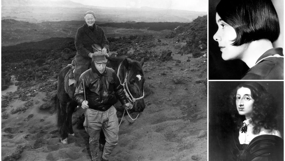 Barbro "Bang" Alving till häst i Japan, författaren Karin Boye och drottning Kristina. Dessa är tre av de gestalter som det brukar berättas om på de kvinnohistoriska stadsvandringarna.