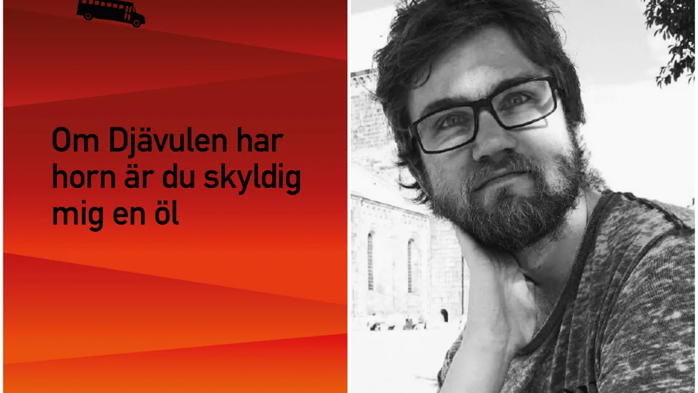 Ludvig Nyberg debuterar som författare med fantasyromanen "Om Djävulen har horn är du skyldig mig en öl".