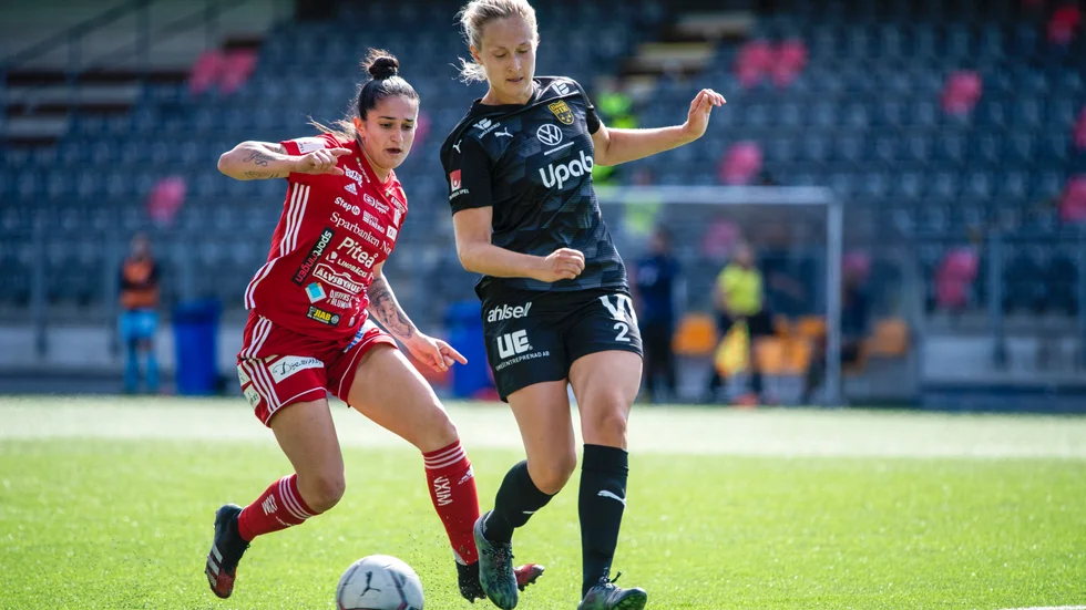 Fernanda Da Silva spelade bara 28 minuter, men hade ändå en huvudroll när PIF-dam premiärvann borta mot Umeå IK.