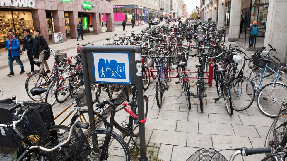 Antalet cykelstölder ökade med tio procent under förra året. Över 77|000 cyklar, varav cirka 10|000 elcyklar, stals. Arkivbild.