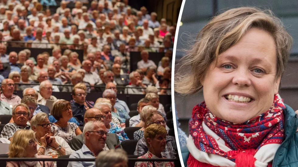 Gotlandsbolagets årsstämma år 2018. Kommer de att se ut så här i framtiden? Ja, det tror Frida Lindroth. Men fler kommer att kunna delta digitalt.