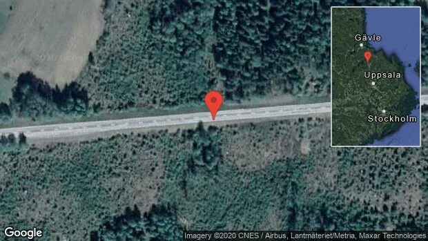 Fallna träd skapar problem i trafiken på väg 292