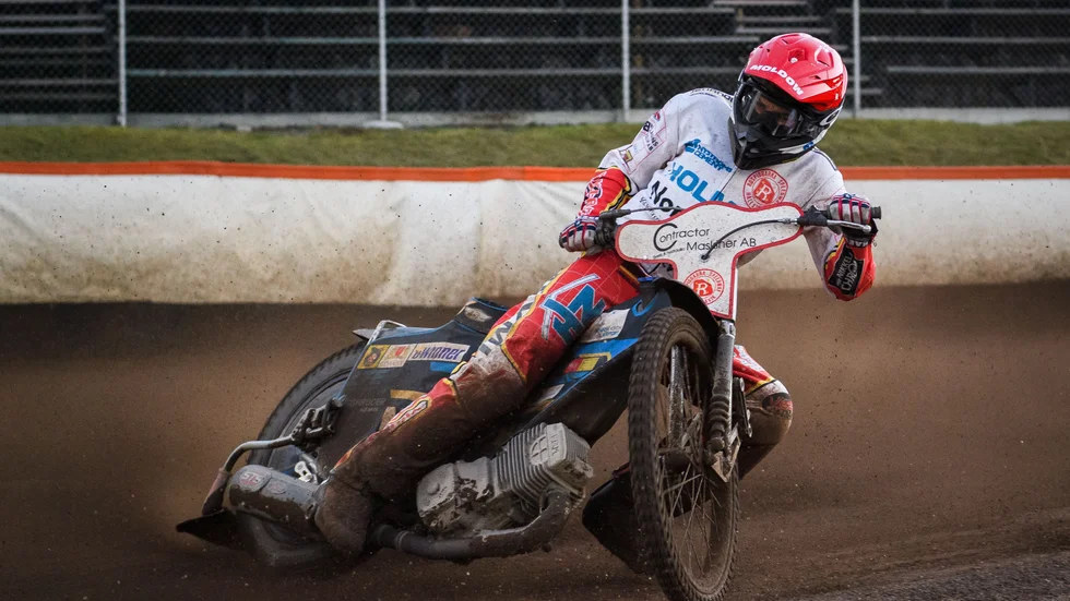 Rasmus Jensen var en av Rospiggarnas bästa förare under 2020.