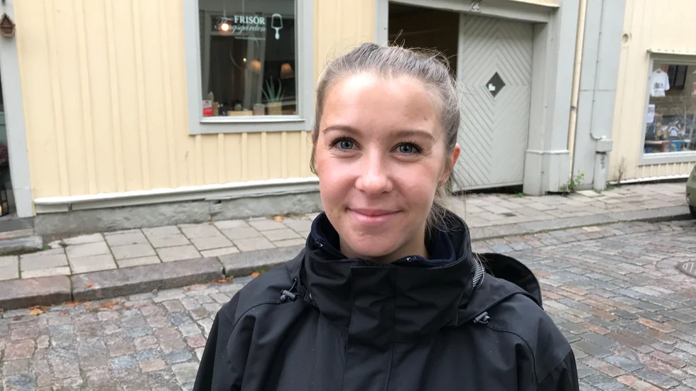 Josefin Höglund brandingenjör i Eskilstuna var med vid den tillsyn som gjordes tillsammans med polisen när gasol togs i beslag.