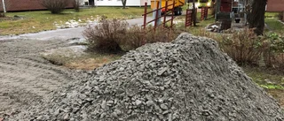 Vattenläcka torrlade delar av Svartudden