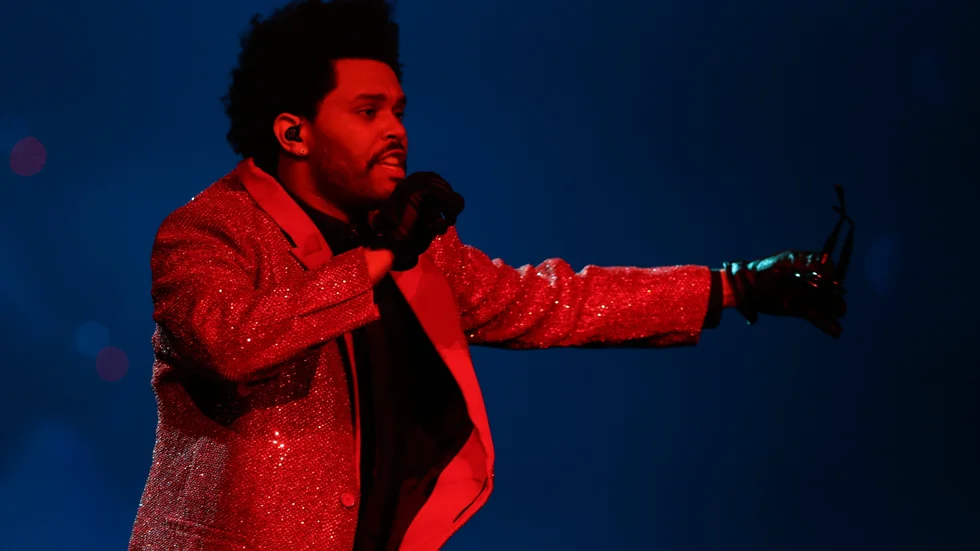 The Weeknd är en av förra årets populäraste artister. Arkivbild.