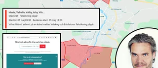 Hundratals Eskilstunabor utan stadsnätet: "Väldigt mycket problem sen IP-only tog över"