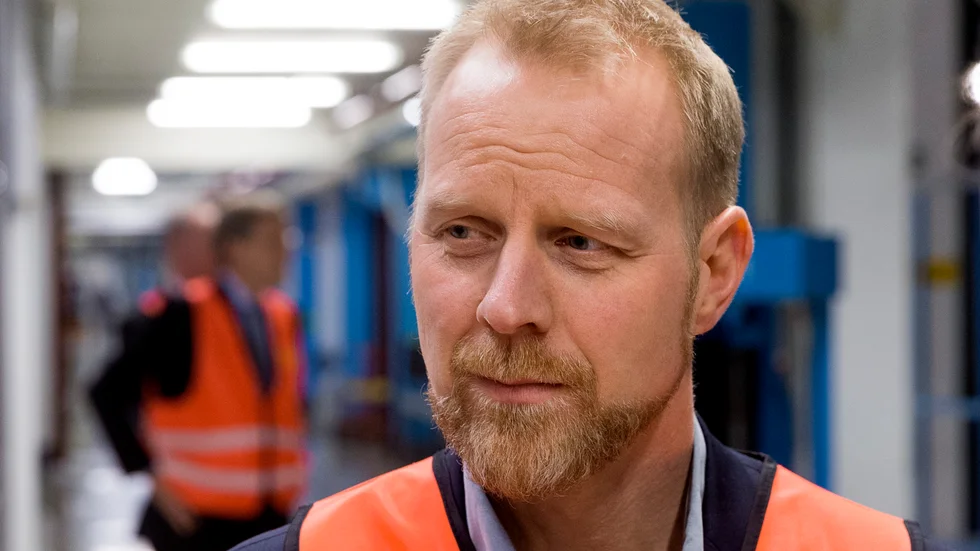 Joakim Fagerudd är platschef för Sandvik Coromant i Gimo. 