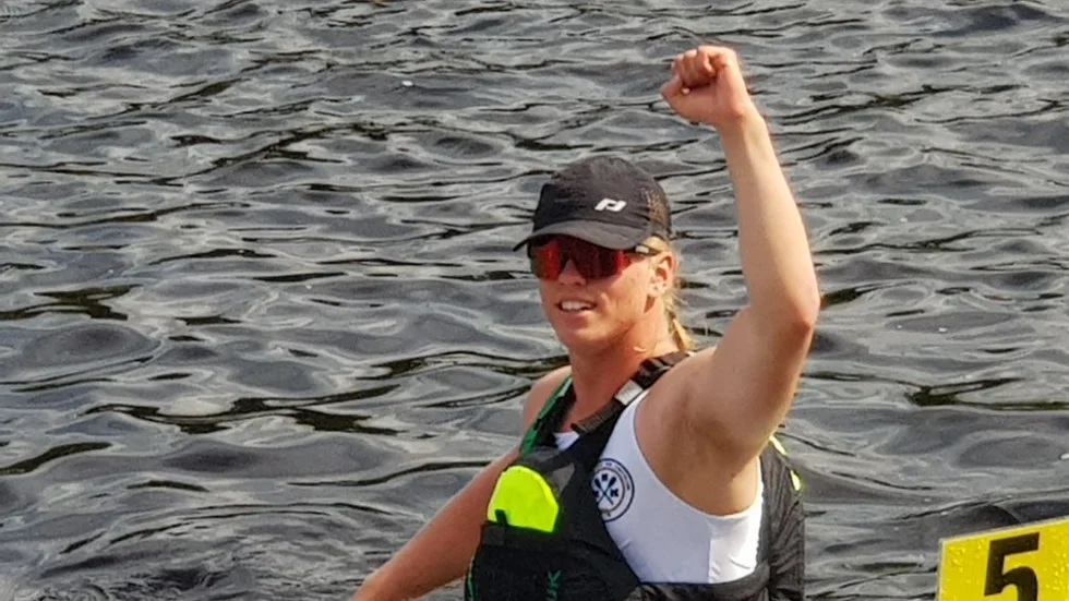 Nyköpingskanotisten Arvid Lindeberg fick en bra start på tävlingssäsongen.