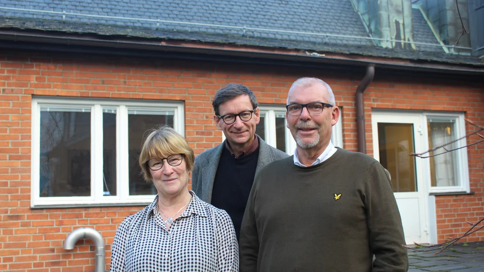 Nya namn på Centerpartiets lista till regionen från Västerviks kommun: Ingela Pettersson, Joachim Starck och Jörgen Olsson.