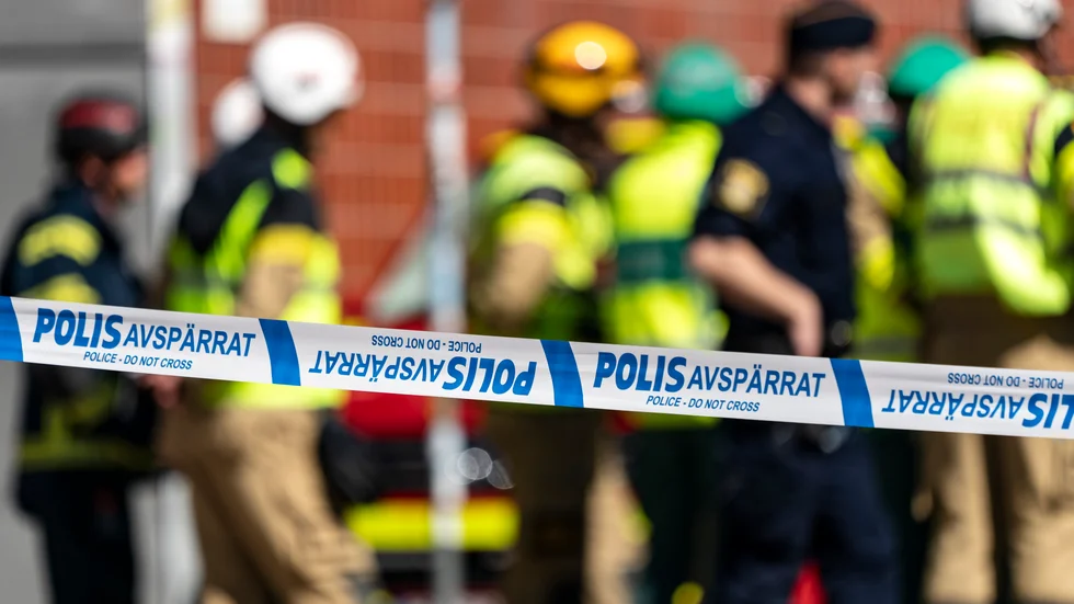 En person har gripits misstänkt för mordbrand sedan en brand startat i en källare i ett flerfamiljshus. Arkivbild.