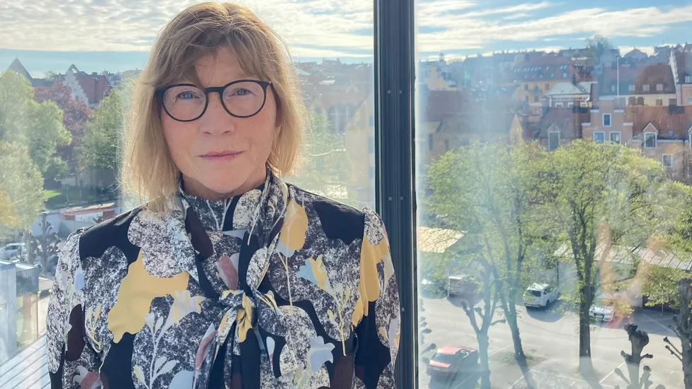 Petra Eriksson lägger fram sin avhandling vid Göteborgs Universitet. Men hennes arbetsplats finns på Campus Gotland och öns byggnader berörs i högsta grad.