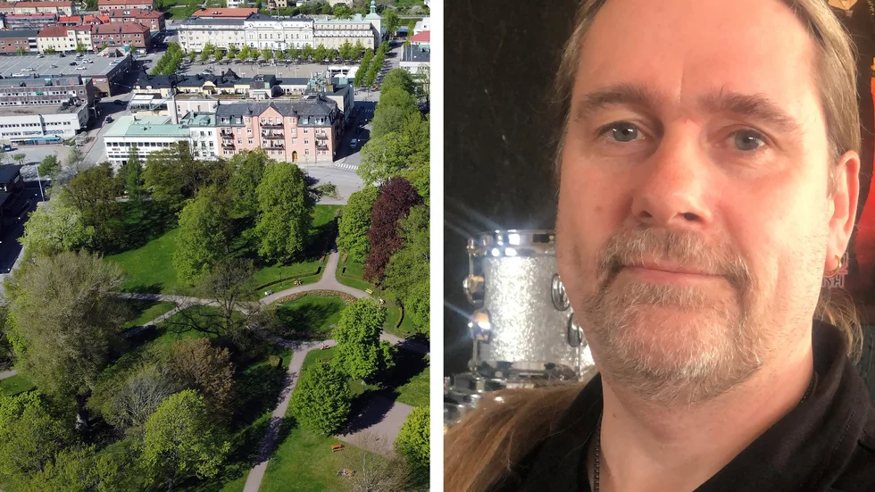Bomber Bar i Motala ska i sommar ha en servering med mat och livemusik i Stadsparken. Kalle Lindén, en av barens ägare, säger att de vill främja musiken.  Arkivbilder. Bilden är ett montage.