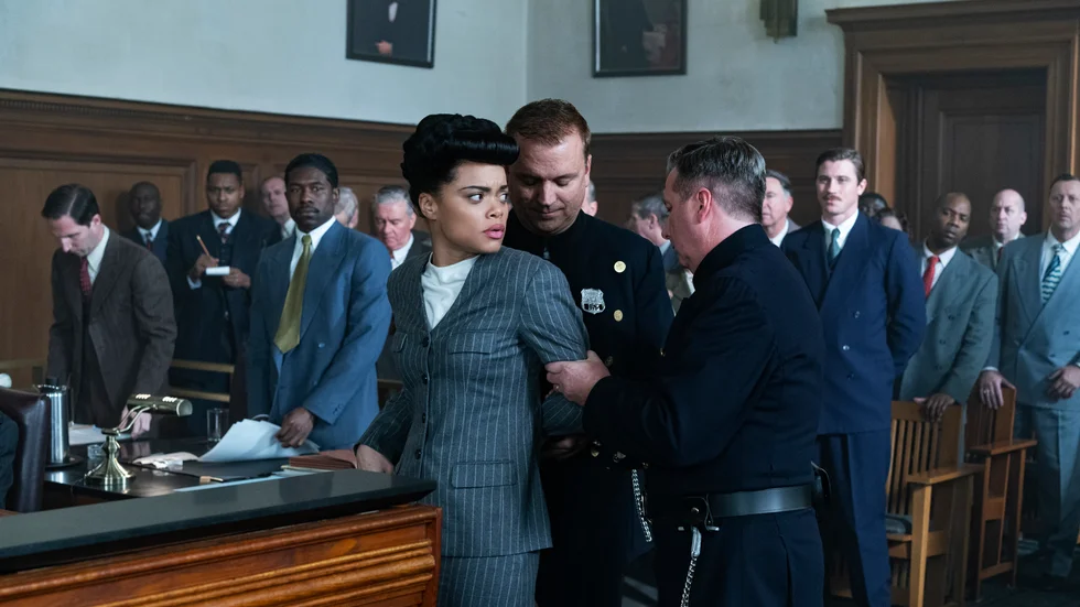 "The United States vs. Billie Holiday" är ett biografiskt drama om jazzdrottningen Billie Holiday, spelade av Andra Day, och FBI:s försök att sätta dit henne för narkotikabrott.