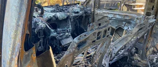 Vårdare upptäckte brand på LSS-boende – polisen: "Bilar brukar inte börja brinna sådär"