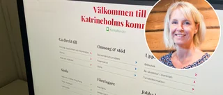 Kommunen får kritik för brister på sin hemsida