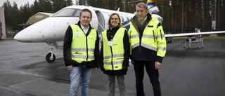 Backgårds glädjeyra över nya ambulansflyget: "I'm happy!"
