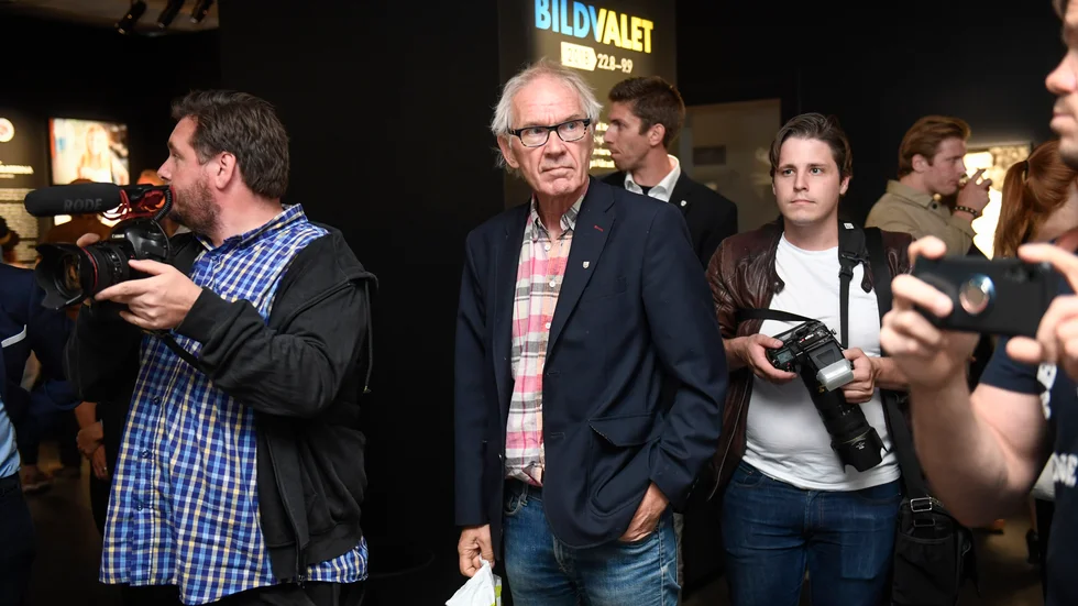 2018 ville Sverigedemokraterna ställa ut Lars Vilks rondellhund på Fotografiska i Stockholm. Arkivbild.