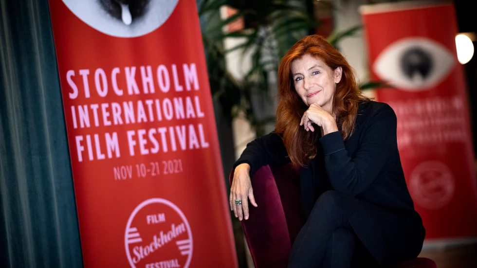 Stockholms filmfestivalchef Git Scheynius presenterade årets program på en pressträff på tisdagen.