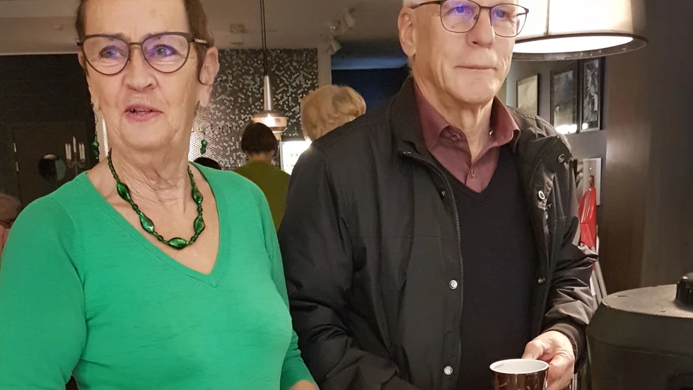 Elaine Ridderstråle och Tore Poromaa är nya medlemmar i föreningen.