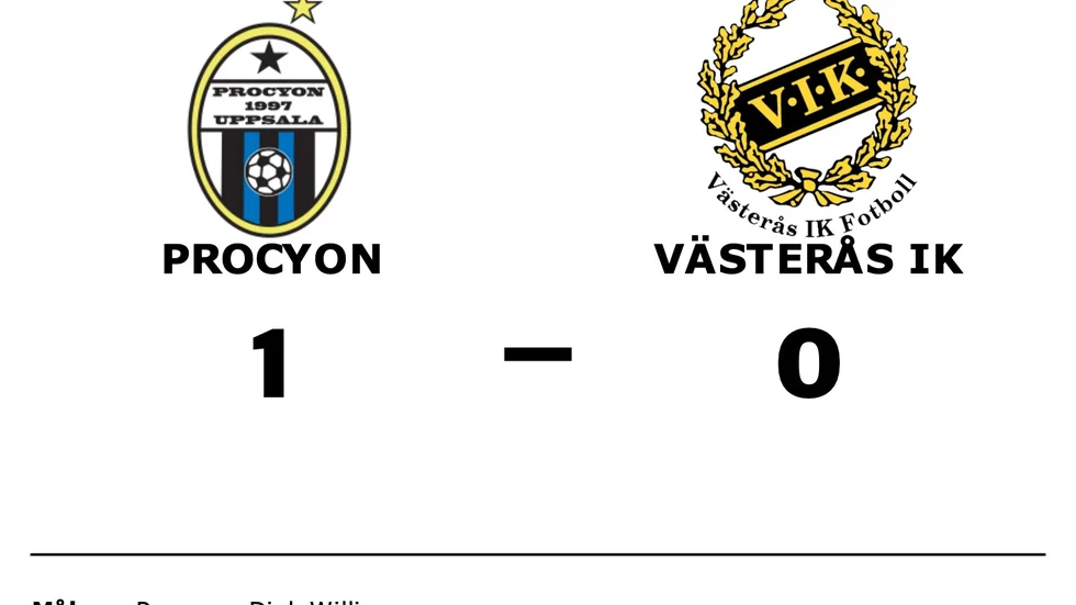 Procyon BK vann mot Västerås IK