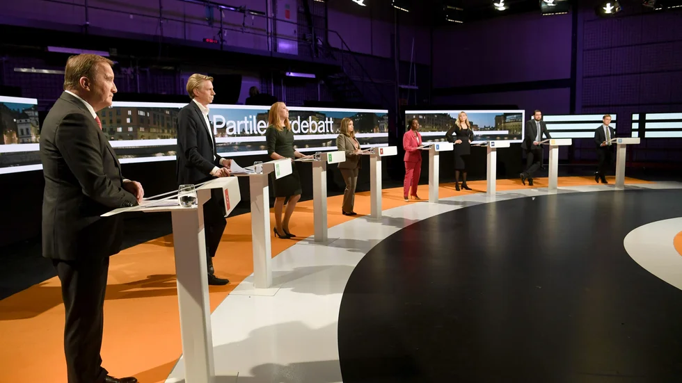 Under söndagen möttes de åtta partiledarna i SVT:s Agenda för en två timmar lång debatt. 