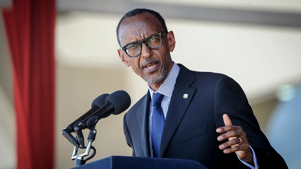 Paul Kagame, Rwanda president, var väldigt besviken efter Arsenals förlust mot Brentford.