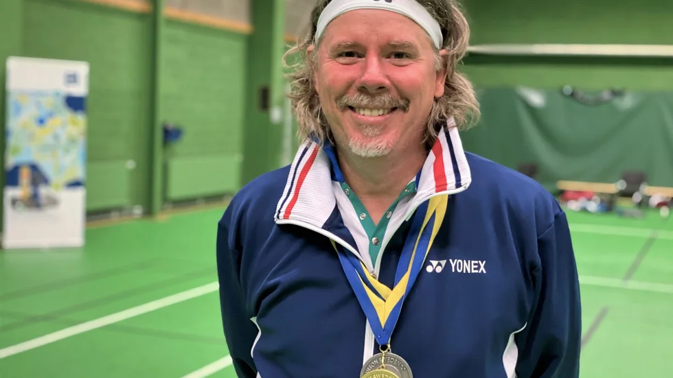 Joakim Nordgren, Visby badmintonklubb blev svensk mästare och silvermedaljör i Veteran-SM.