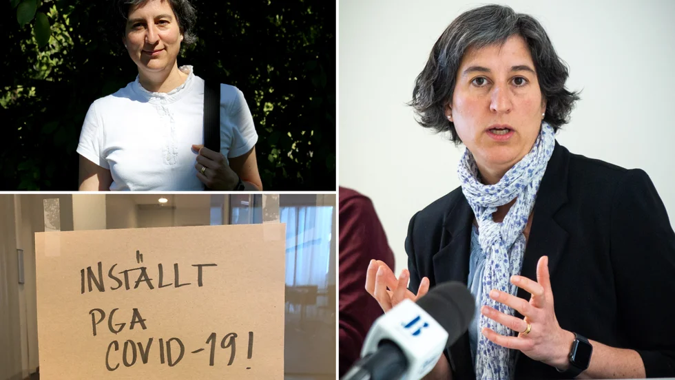 "Det kom en pandemi emellan, men jag känner att jag gärna vill gå i mål med min avhandling." säger Lisa Labbé Sandelin som haft ett intensivt år på jobbet. 