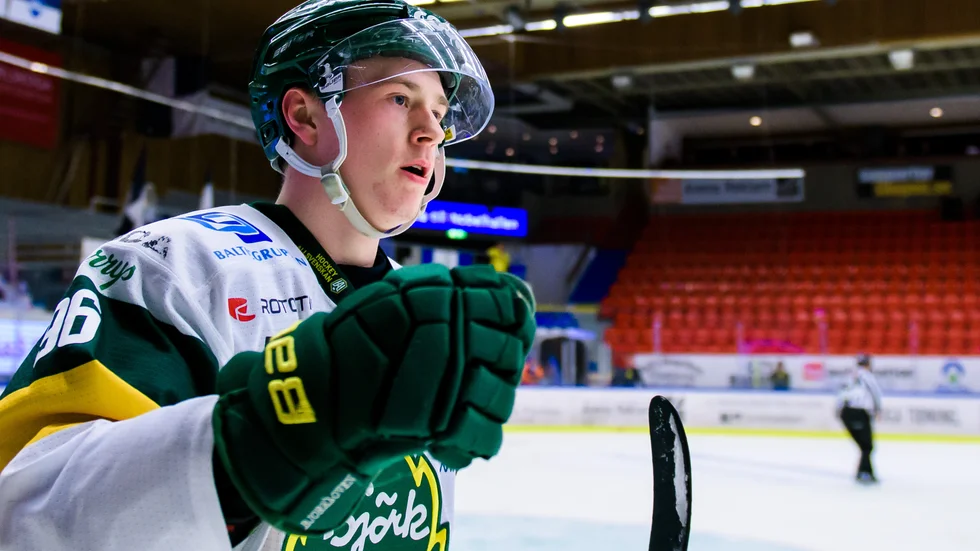 Björklövens center och forward Pontus Andreasson är klar för Luleå Hockey.