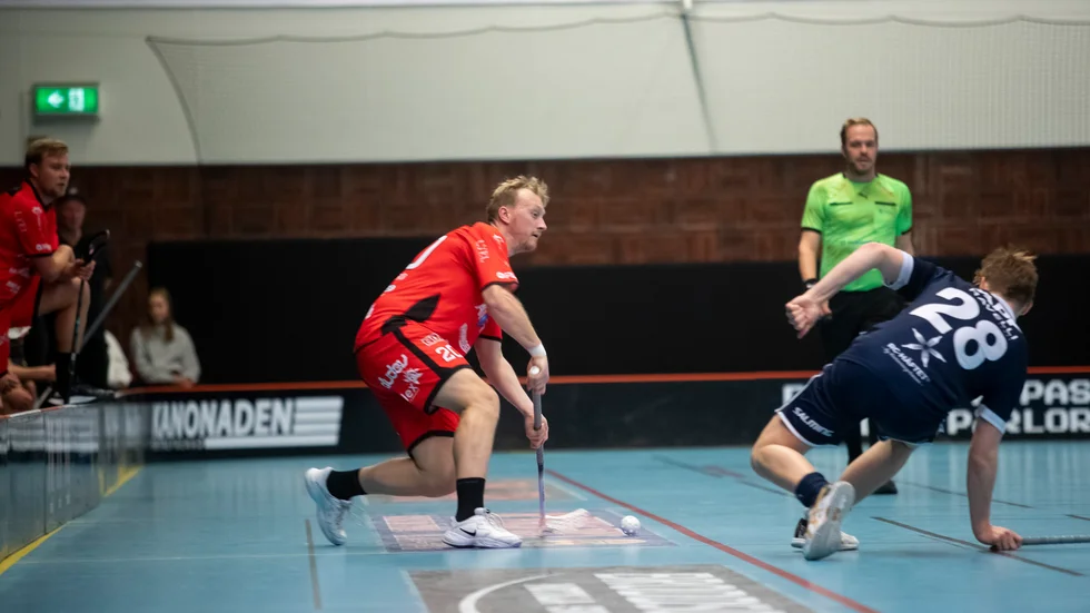 Mikael Sonesson och hans Solfjäderstaden hade en tuff söndag. Skälby vann med hela 14-3.