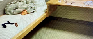 Efter galna natten i Skellefteå – han slog sönder allt i häktescellen: ”Ville ha Johannesört, kaffe och amfetamin”