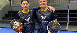 Nya segrar för padeltalangen Wiman