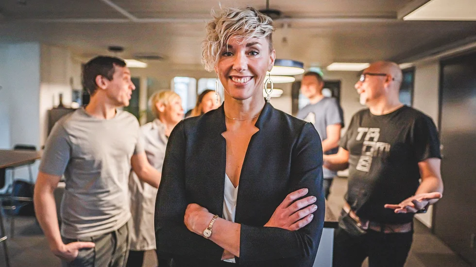 Trombs tillträdande vd Karin Sjöö Åkeblom säger att tio personer kan komma att anställas i Piteå efter att företaget träffat ett nytt avtal med LKAB. "Det här känns fantastiskt roligt", säger hon.