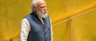 Indiens premiärminister kommer till klimatmöte