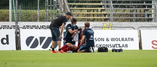 Ekdal till sjukhus efter otäcka smällen