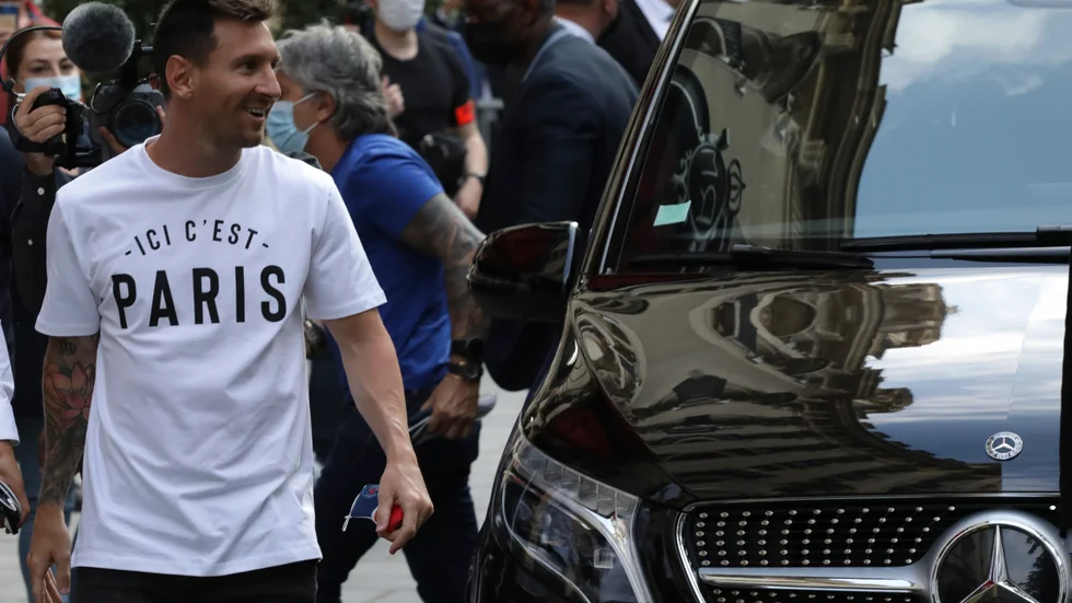 Lionel Messi är klar för PSG.
